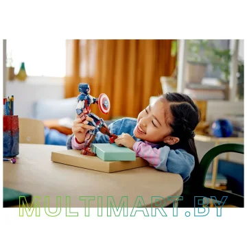 Конструктор LEGO Marvel 76258 Сборная фигурка Капитана Америки картинка 5